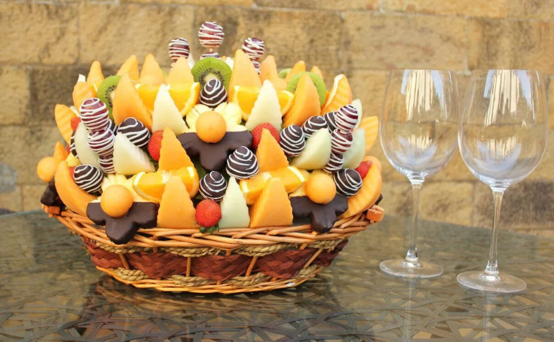 Send sweetness using flowers. Fruit Gift Baskets Made by Frenzie Delivered to Your Sweetheart